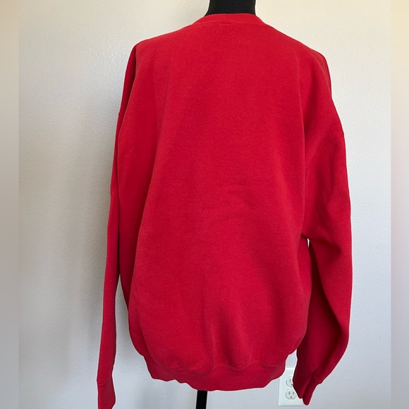 Vintage looney tunes Sylvester and tweety red Crewneck sweatshirt - Picture 3 of 10